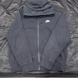 Nike Men's Dark Gray Zip-Up Jacket